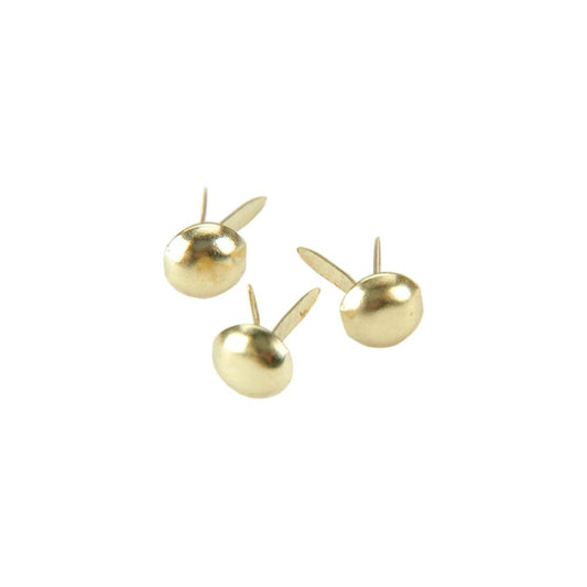 Creative Impressions 100 Paper Fasteners - Gold 3mm