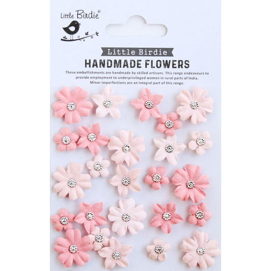 Little Birdie Karolina Handmade Paper Flowers - Pink Passion