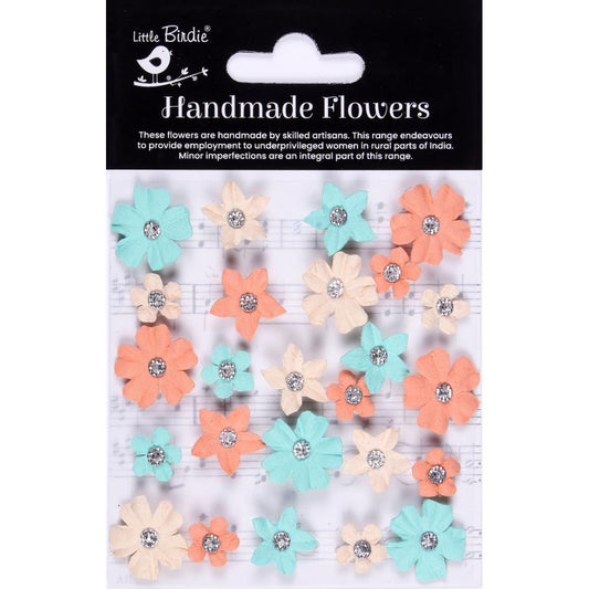 Little Birdie Karolina Paper Flowers - Sun & Rain 25pk