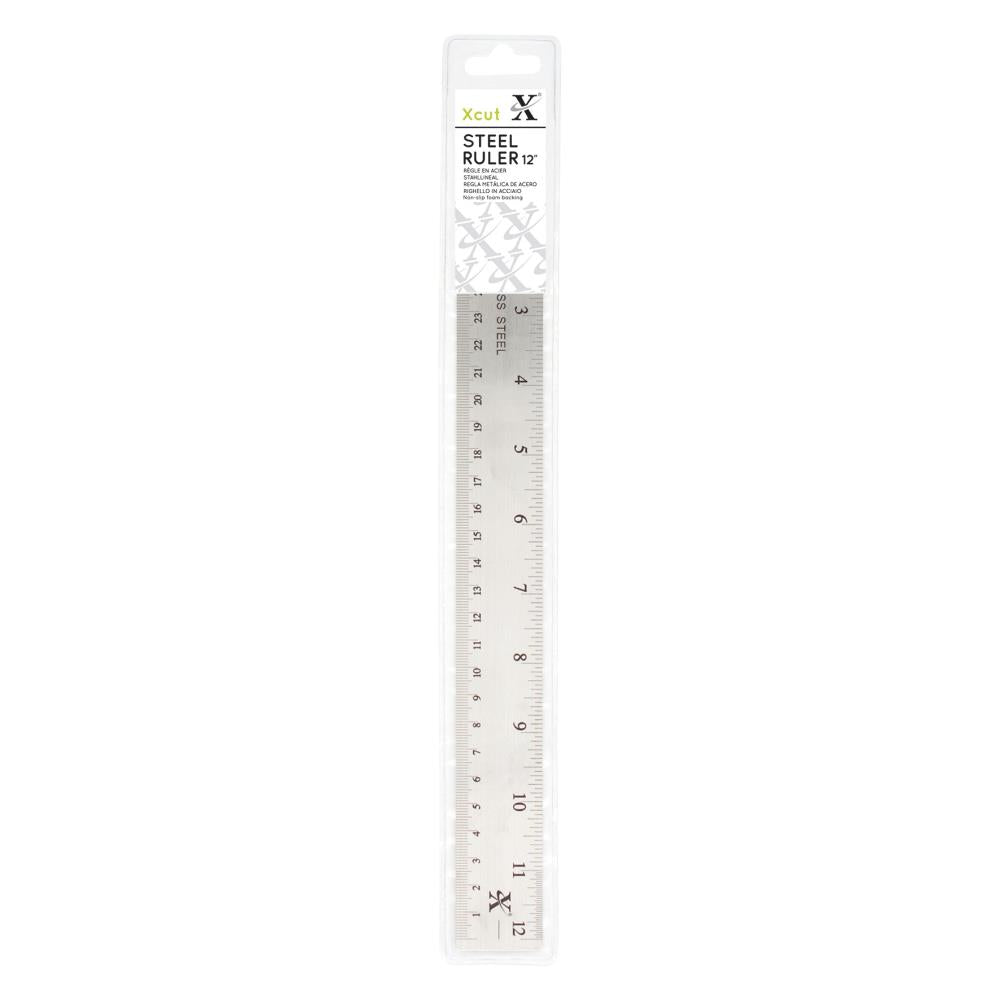 X-Cut Steel Ruler 12"