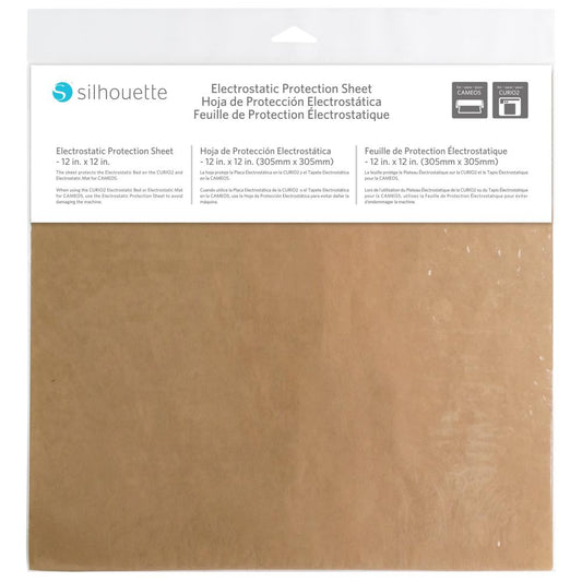 12x12 -Silhouette Electrostatic Protection Sheet 2 pk