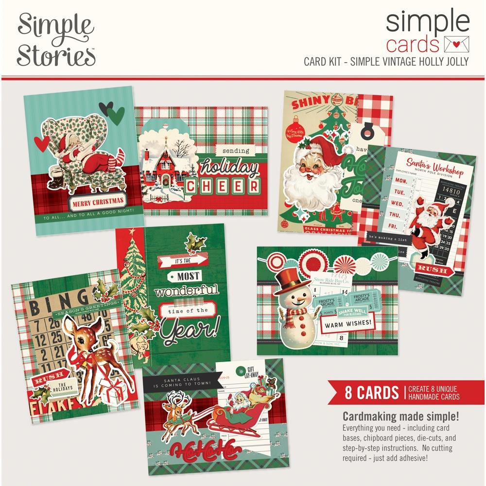 Simple Stories Simple Cards Card Kit- Simple Vintage Holly Jolly