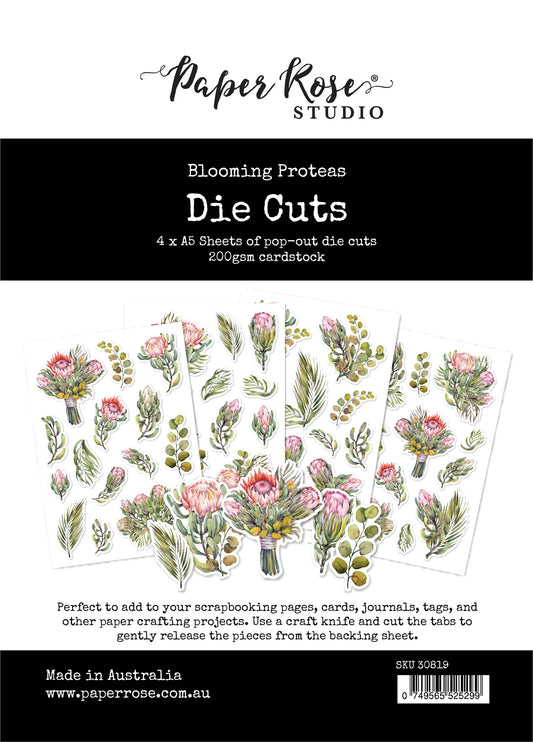 Paper Rose Studio Die Cuts - Blooming Proteas