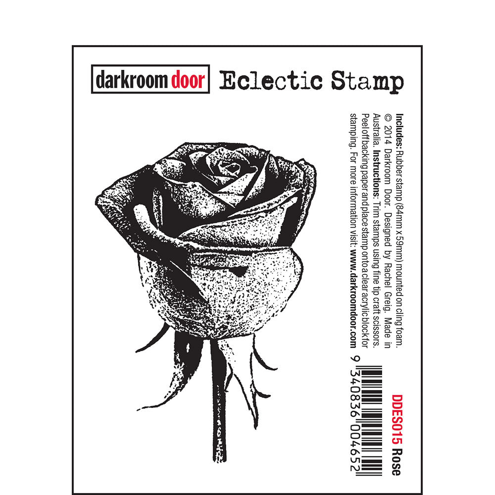 Darkroom Door Eclectic Stamp - Rose