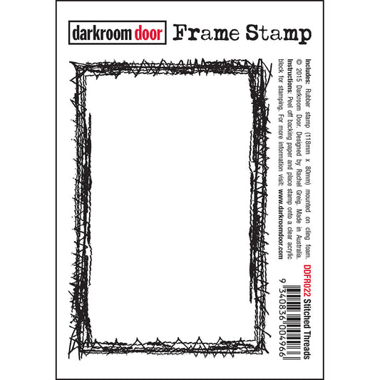 Darkroom Door Frame Stamp - Stitched Threads