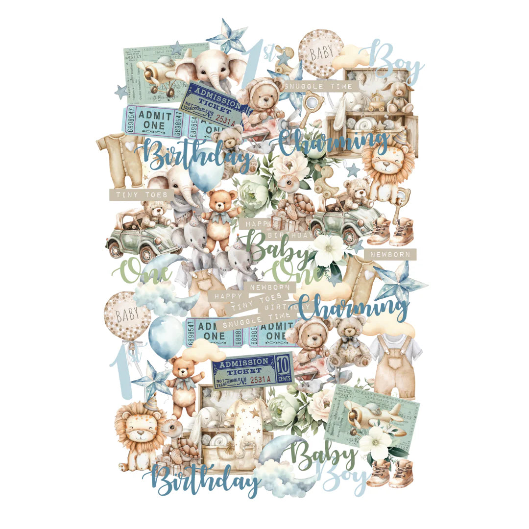 Uniquely Creative Creative Cuts- Hello Darling-Aquamarine