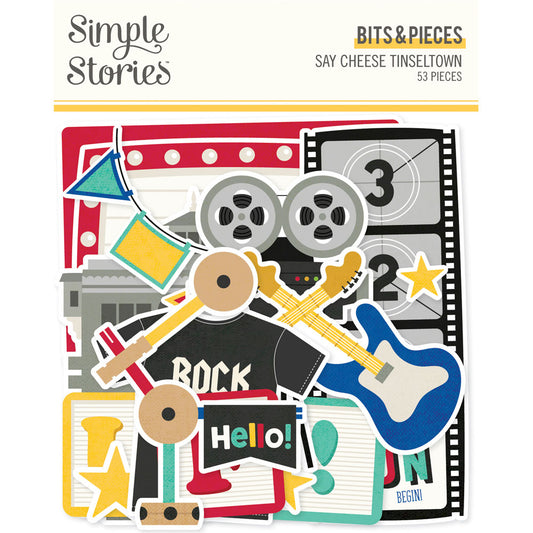 Simple Stories Ephemera Pack - Say Cheese Tinseltown