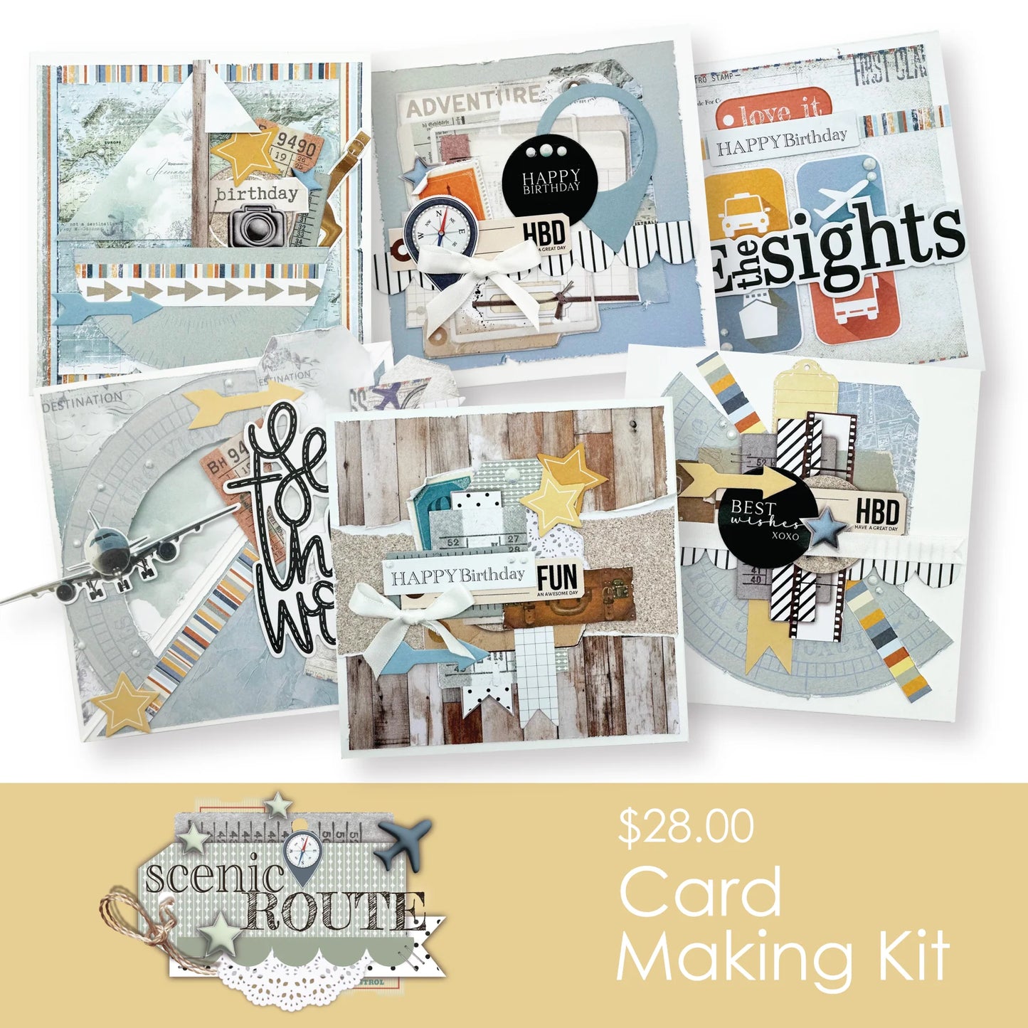 Uniquely Creative Card Making Kit - Scenic Route