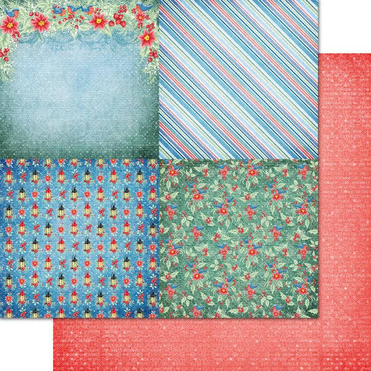 Heartfelt Creations 12x12 Double Sided Paper - Festive Christmas - Sheet 11A