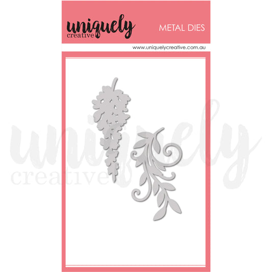 Uniquely Creative Metal Die- Layered Wisteria