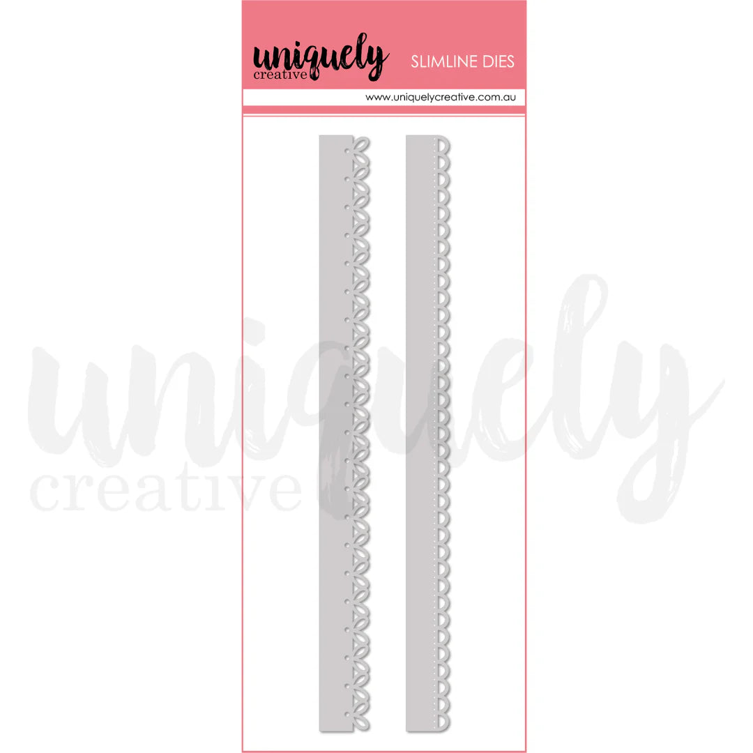 Uniquely Creative Slimline Metal Die - Slim Lacey Edge Die