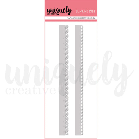 Uniquely Creative Slimline Metal Die - Slim Lacey Edge Die