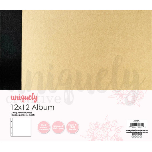 Uniquely Creative 12x12 D Ring Scrapbook Album