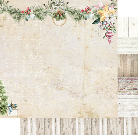 Uniquely Creative 12x12 Double Sided Paper - A Christmas Dream - Surprises