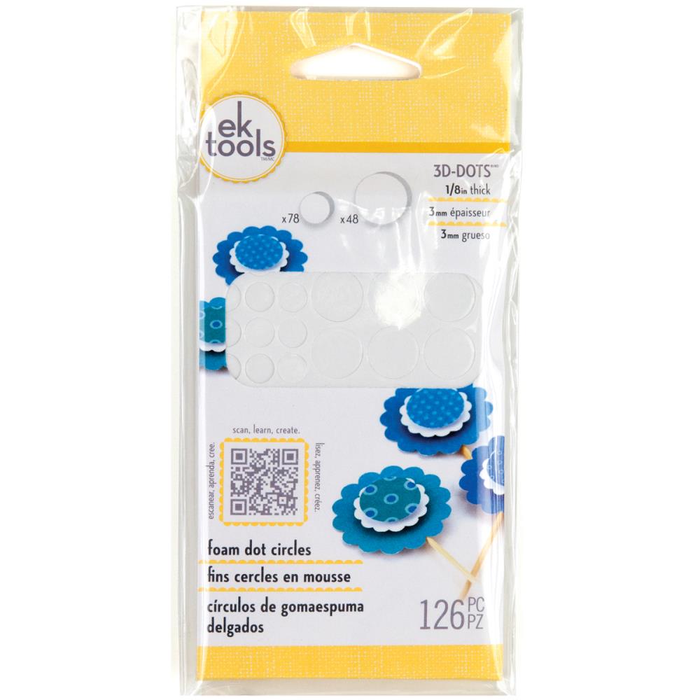 EK Tools 3D Dots Assorted Sizes