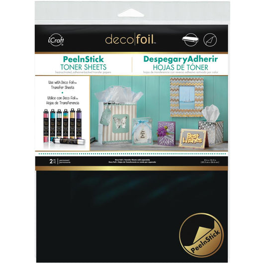 iCraft Deco Foil Peel n Stick Toner Sheets