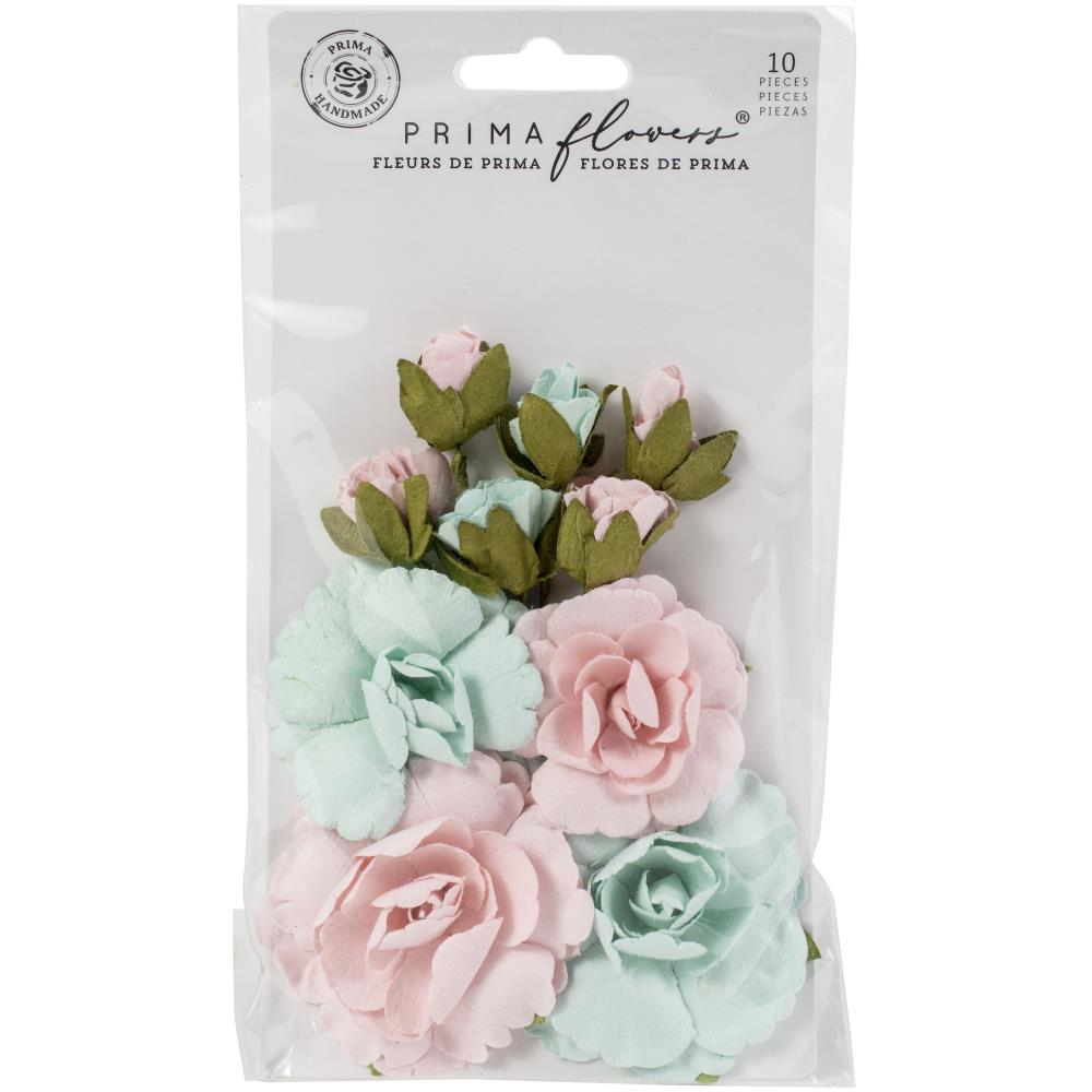 Prima Marketing Mulberry Paper Flowers- Magic Love Forever.