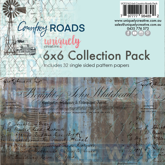 Uniquely Creative 6x6 Paper Pad - Country Road