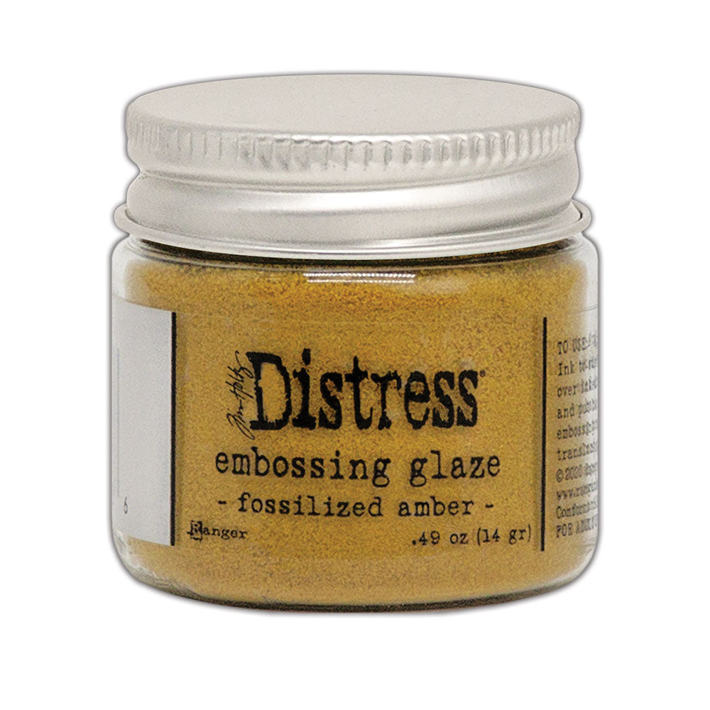 Ranger Tim Holtz Distress Embossing Glaze- Fossilized Amber