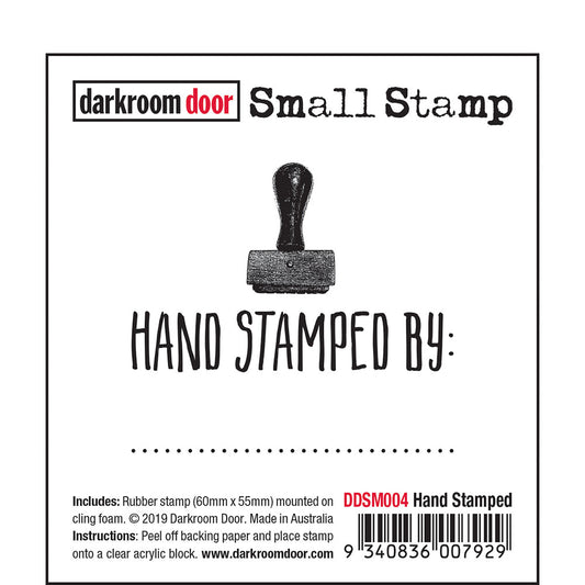 Darkroom Door Small Stamp - Hand Stamped