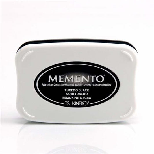 Tsukineko Memento Large Ink Pad - Tuxedo Black