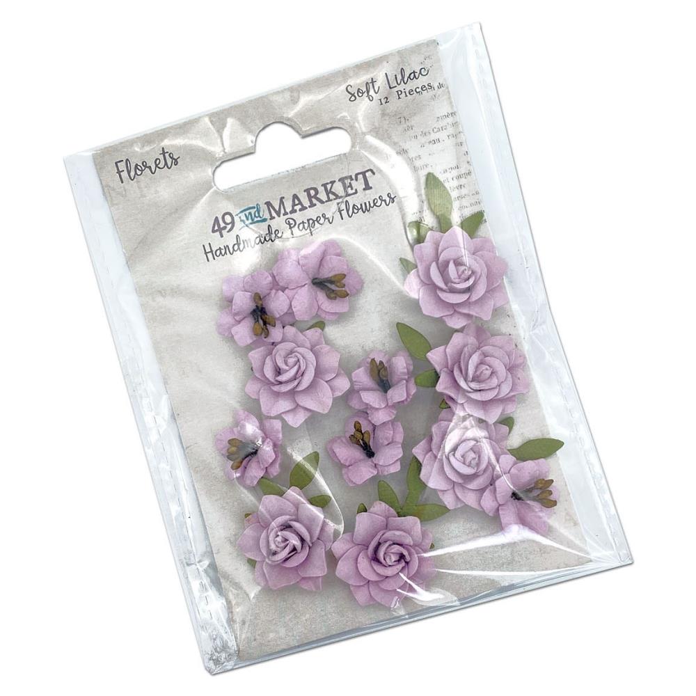 49 & Market Florets- Soft Lilac 12 pcs