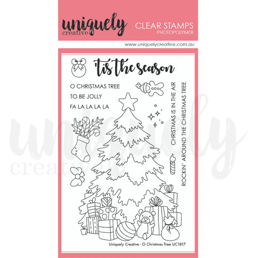 Uniquely Creative Photopolymer Clear Stamp- O Christmas Tree