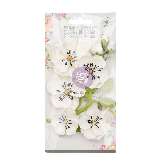 Prima Marketing Mulberry Flowers - Lovely Notes/Strawberry Milkshake