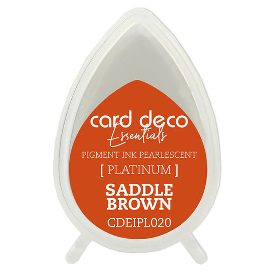 Couture Creations Card Deco Essentials Pigment Ink - Saddle Brown