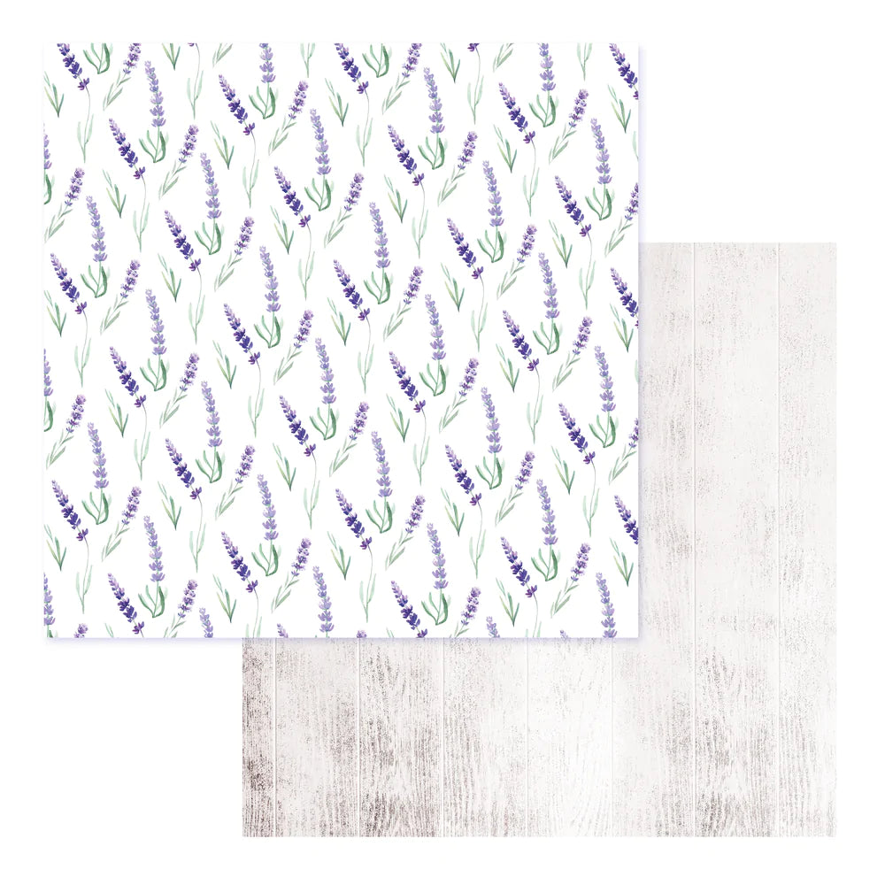 Couture Creations 12x12 Double Sided Paper - Lavender Love Sheet 4