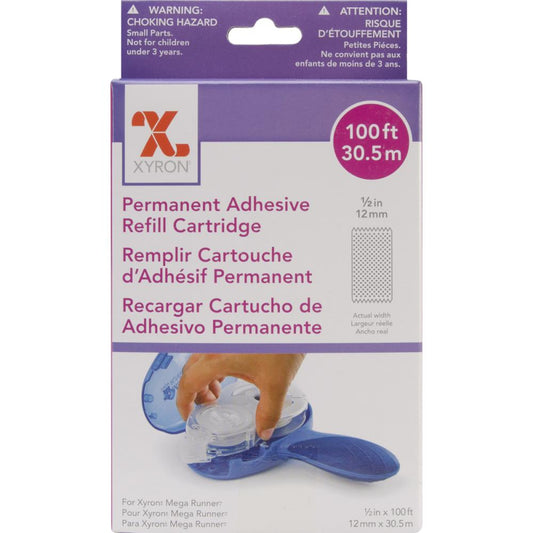 Xyron Permanent Adhesive Refill Cartridge 30.5m